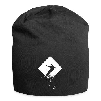 Square - Snowboard - (4) - Bonnet en jersey - noir - Devant