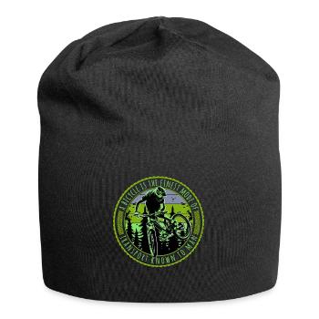 Unbenanntes Projekt 45 - Jersey Beanie - black - Front