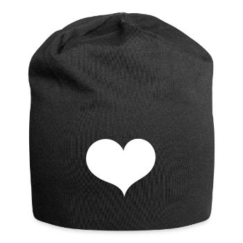 Herzschlag - Radfahren - (1) - Jersey-Beanie - Schwarz - Vorne