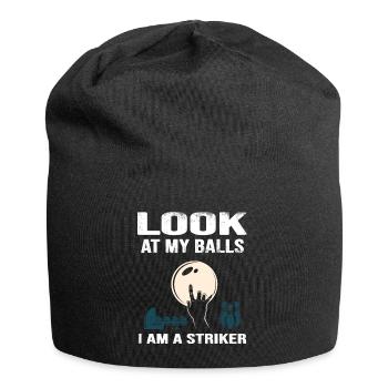 Bowling Bowling ball "striker" pin xxx bowlingpro - Jersey Beanie - black - Front