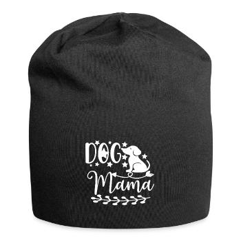 Maman chienne - - Bonnet en jersey - noir - Devant