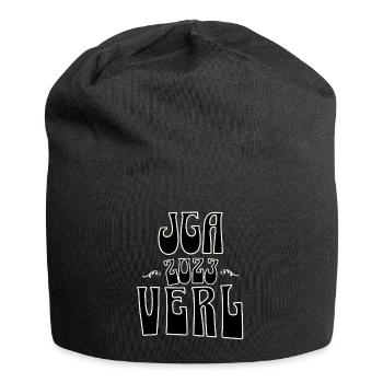 Verl JGA Junggesellenabschied 2023 für Fans - Jersey-Beanie - Schwarz - Vorne