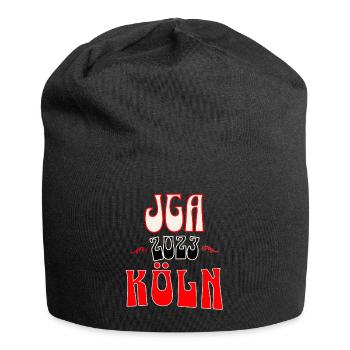 Köln JGA Junggesellenabschied 2023 für Fans - Jersey-Beanie - Schwarz - Vorne