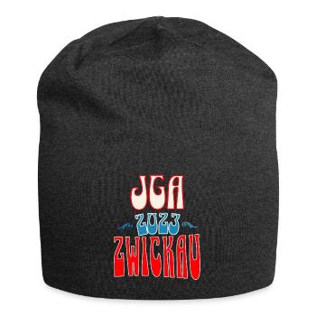 Zwickau JGA Junggesellenabschied 2023 für Fans - Jersey-Beanie - Anthrazit - Vorne