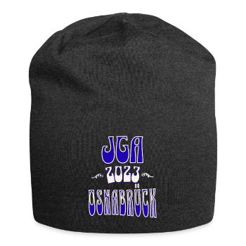 Osnabrück JGA Junggesellenabschied 2023 für Fans - Jersey-Beanie - Anthrazit - Vorne