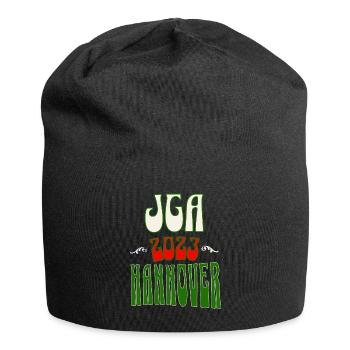 Hannover JGA Junggesellenabschied 2023 für Fans - Jersey-Beanie - Schwarz - Vorne