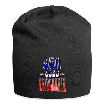 Heidenheim JGA Junggesellenabschied 2023 für Fans - Jersey-Beanie - Schwarz - Vorne
