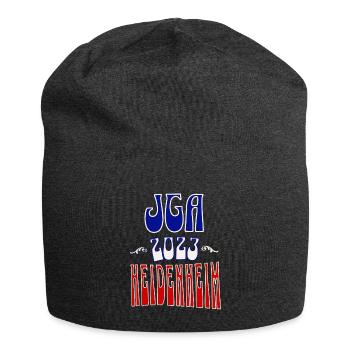 Heidenheim JGA Junggesellenabschied 2023 für Fans - Jersey-Beanie - Anthrazit - Vorne