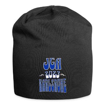 Karlsruhe JGA Junggesellenabschied 2023 für Fans - Jersey-Beanie - Schwarz - Vorne