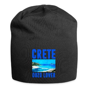 Crete Ouzo lover - Jersey-Beanie - Schwarz - Vorne