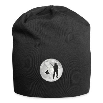 Pleine Lune - Pêche - - Bonnet en jersey - noir - Devant