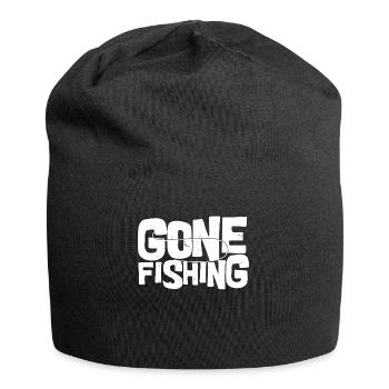 Fishing went - - Jersey Beanie - black - Front