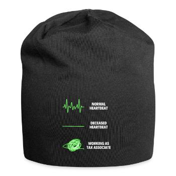 Funny Tax Associate Worker Funny Tax Accountant - Jersey-Beanie - Schwarz - Vorne