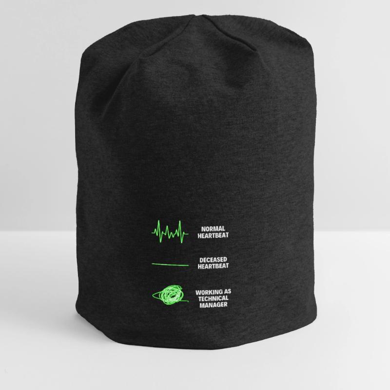 Technical Manager Worker Funny Technical Manager Jersey Beanie