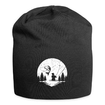 Pêche - Bonnet en jersey - noir - Devant