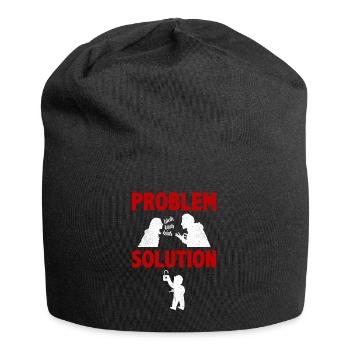 Lock Picking Lock Smithing Problem Solution Hobby - Jersey Beanie - black - Front