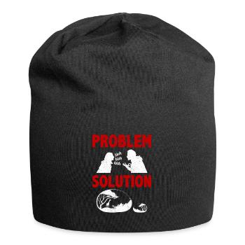 Peinture Rocks Stones Artist Problème Solution - Bonnet en jersey - noir - Devant