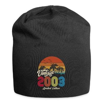 Vintage exemplaire unique 2003 Edition limitée - Bonnet en jersey - noir - Devant