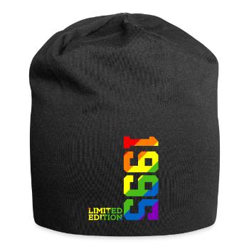 LGBTQ 1995 REGENBOGEN QUEER 30. GEBURTSTAG PRIDE - Jersey-Beanie - Schwarz - Vorne