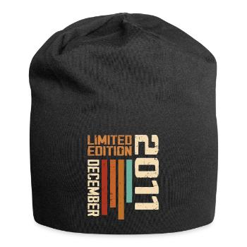 Dezember 2011 - 2011 Dezember - Jersey-Beanie - Schwarz - Vorne