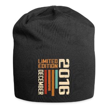 Dezember 2016 - 2016 Dezember - Jersey-Beanie - Schwarz - Vorne