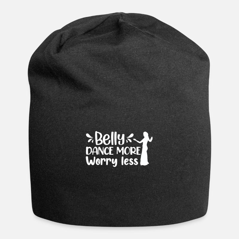 Contemporary Dance Quotes Funny Dancer Swing Dance - Jersey-Beanie - Schwarz