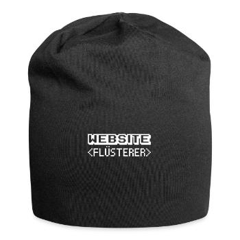 Webentwickler Programmierer App-entwickler - Jersey-Beanie - Schwarz - Vorne