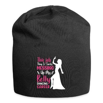Citations de danse drôles Danseur drôle Raqs sharqi Swing - Bonnet en jersey - noir - Devant