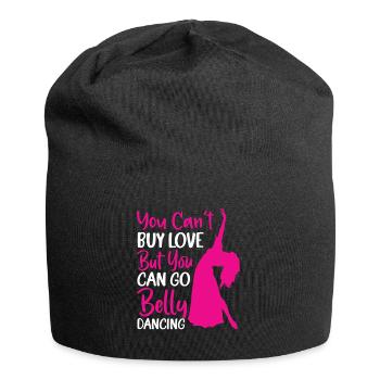 Funny Belly Dancer, Belly Dancing Quotes Dancer - Jersey Beanie - black - Front