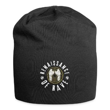 Renaissance of Rave Techno Party Design - Jersey-Beanie - Schwarz - Vorne