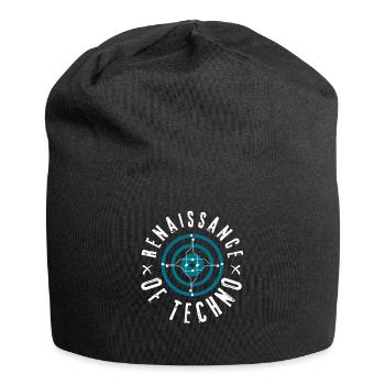 Renaissance of Techno Rave Party Design - Jersey-Beanie - Schwarz - Vorne