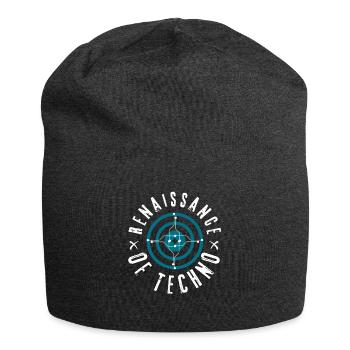 Renaissance of Techno Rave Party Design - Jersey-Beanie - Anthrazit - Vorne