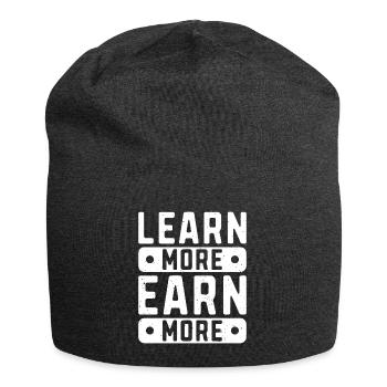 Funny Quotes And Jokes Hilarious Sayings And Humor - Jersey-Beanie - Anthrazit - Vorne