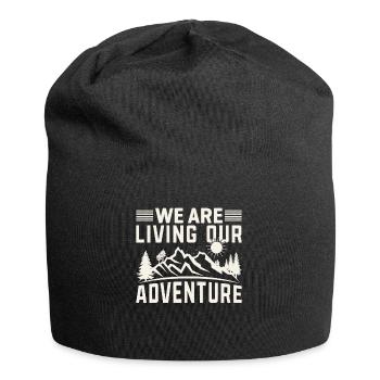 Funny Quotes And Jokes Hilarious Sayings And Humor - Jersey-Beanie - Schwarz - Vorne