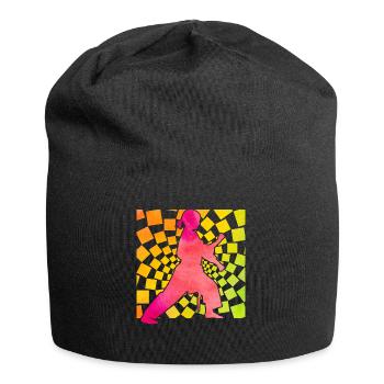 Wing Chun - Bonnet en jersey - noir - Devant