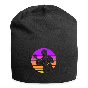 Wing Chun - Bonnet en jersey - noir - Devant