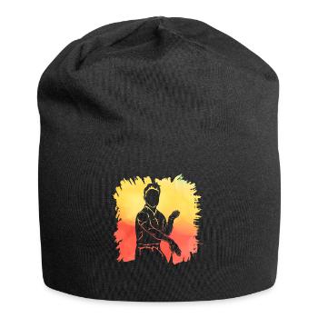 Wing Chun - Bonnet en jersey - noir - Devant