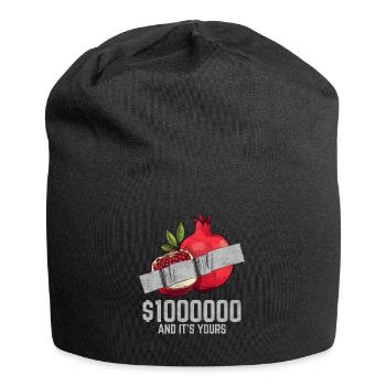 Duct Tape Pomegranate Fruit Lover Funny Quote - Jersey Beanie - black - Front