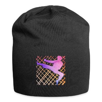 Taekwondo - Bonnet en jersey - noir - Devant