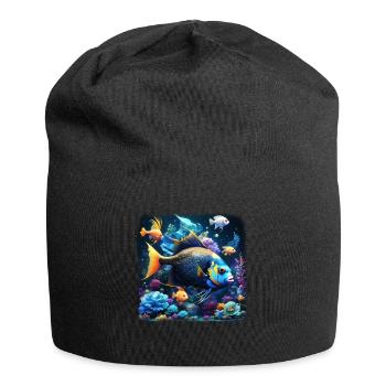 Angelfish - Jersey Beanie - black - Front