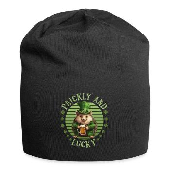 Hérisson de la Saint-Patrick - Bonnet en jersey - noir - Devant