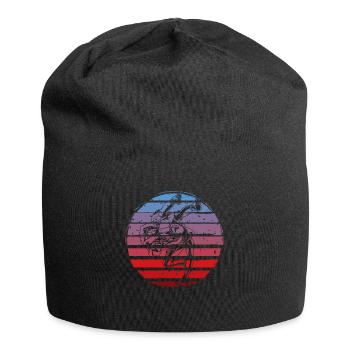 Ringen - Jersey-Beanie - Schwarz - Vorne