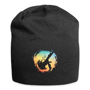 Capoeira - Jersey-Beanie - Schwarz - Vorne