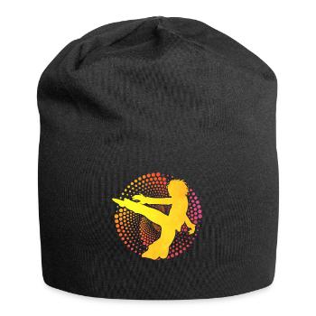 Capoeira - Jersey-Beanie - Schwarz - Vorne