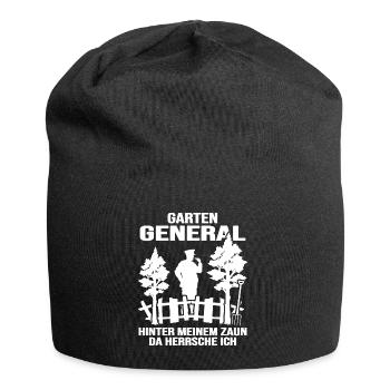 Garden Allotment Garden General in the allotment garden - Jersey Beanie - black - Front