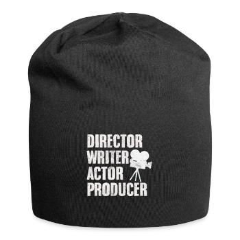 Regisseur Drehbuch Schauspieler Produzent Darstellende Kunst - Jersey-Beanie - Schwarz - Vorne