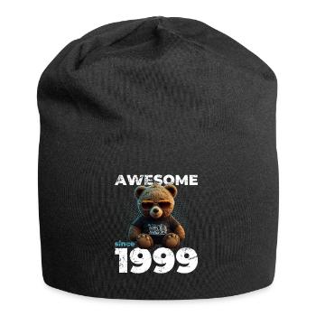25th Birthday Original 1999 Vintage 1999 Bear Cute - Jersey Beanie - black - Front