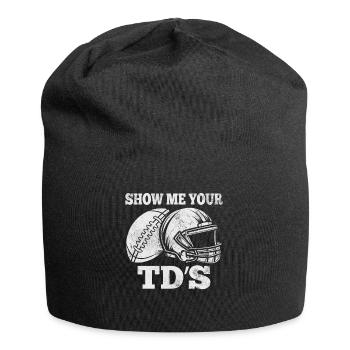 Show Me Your TDS Funny FFL Commissioner Fantasy - Jersey Beanie - black - Front
