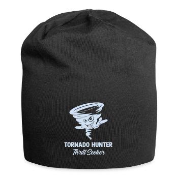 Storm Chasing: Tornado Hunter Thrill Seeker - Jersey Beanie - black - Front