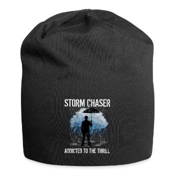 Storm Chasing: Addicted to the Thrill - Jersey Beanie - black - Front